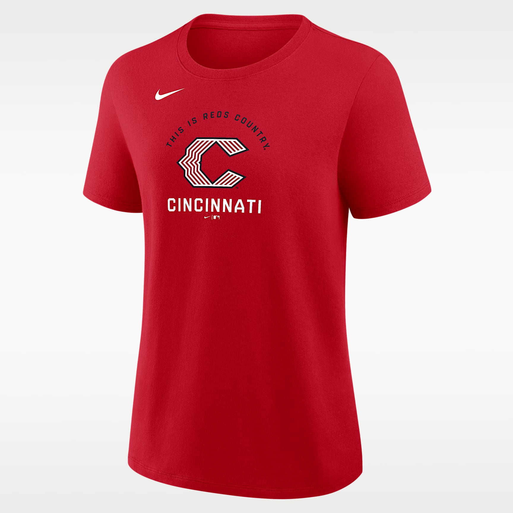Cincinnati Reds City Connect Women's Nike MLB T-Shirt. Nike.com